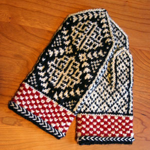 Free Knitting Pattern: JiffyВ® Thick &amp; QuickВ® Mittens