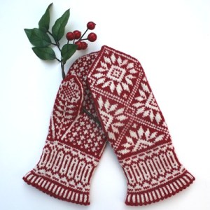 fair isle Zinnia mittens from Twist Collective Winter 2011