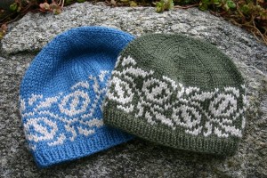hat knitting pattern - macadamia