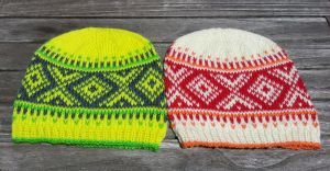 yarn colors for fair isle / norwegian knit hat NY Nordic Hat