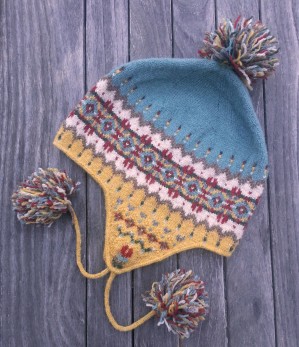 Earflap hat knitting pattern
